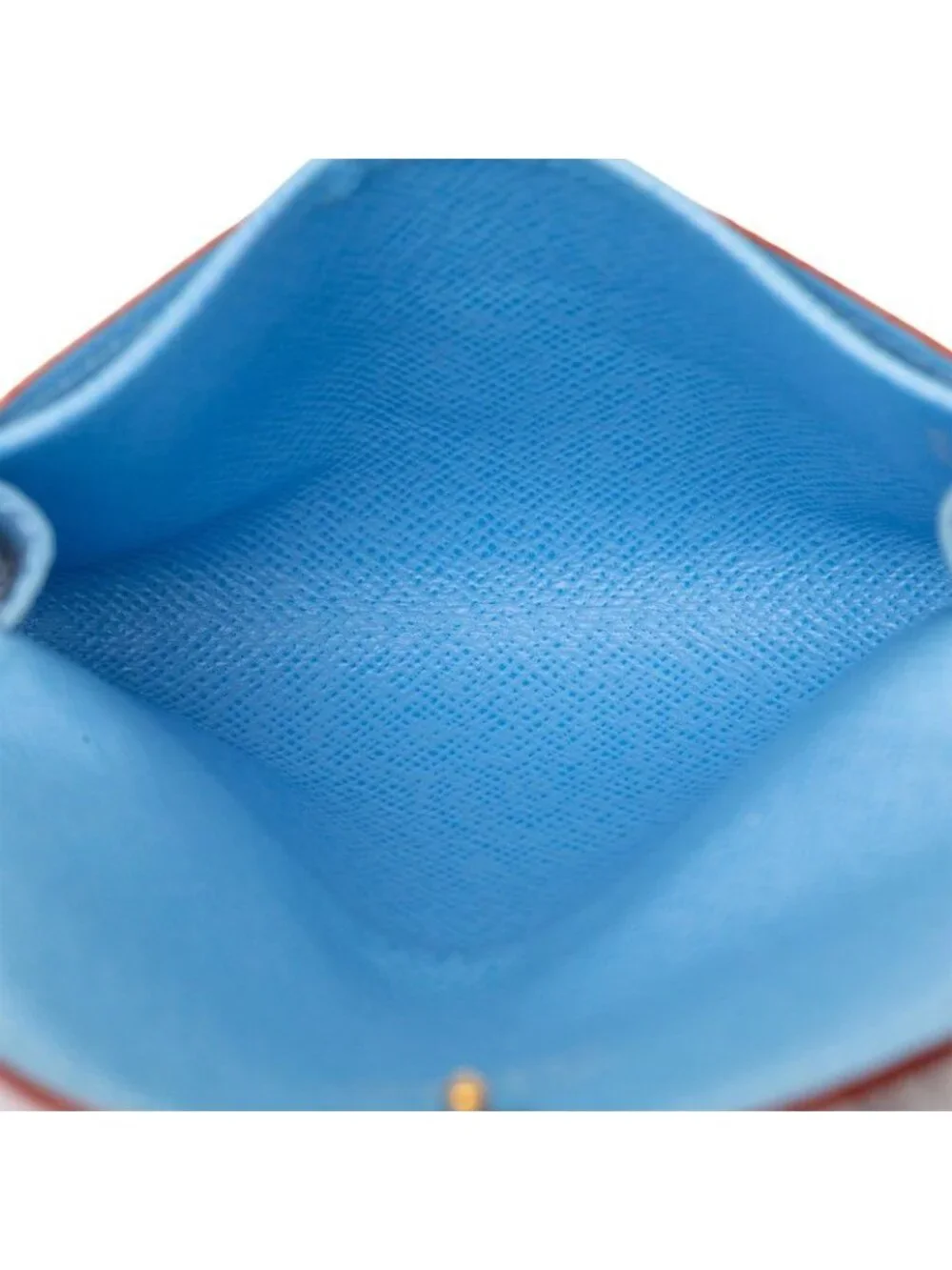 Louis Vuitton Monogram Multicolor Business Card Holder Case White Blue Leather